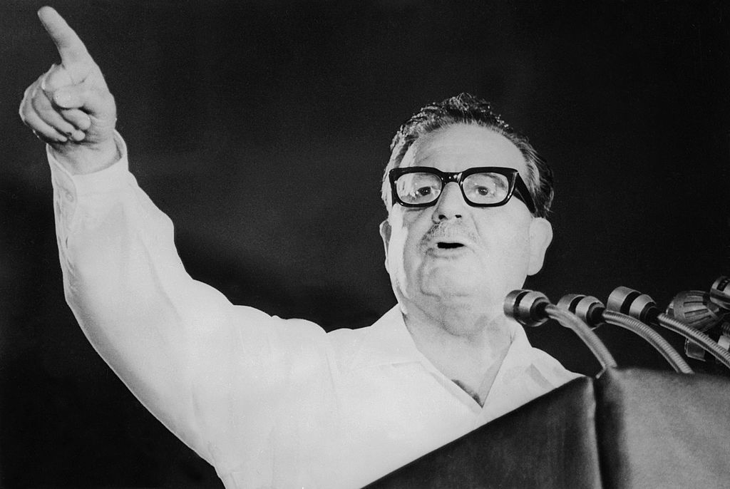 An undated photo of Chilean statesman Salvador All