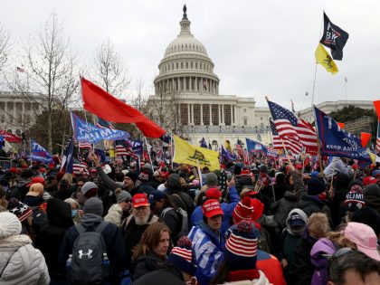 Trump Supporters Hold "Stop The Steal" Rally In DC Amid Ratification Of Presidential Election