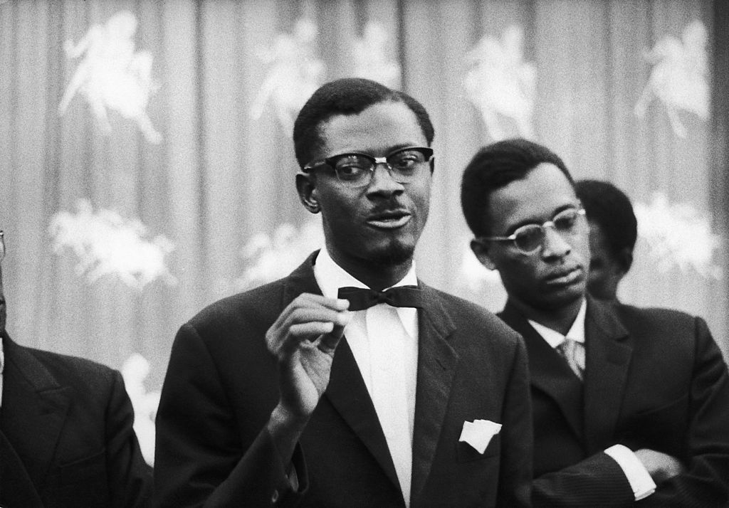 The Prime Minister Of Congo Kinshasa Patrice Lumumba In Congo In 1960 -