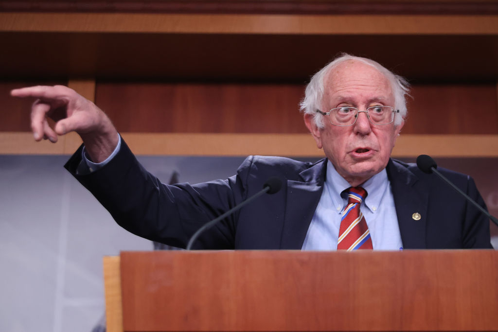 Senators Sanders And Menendez Discuss SALT Deductions At Press Conference