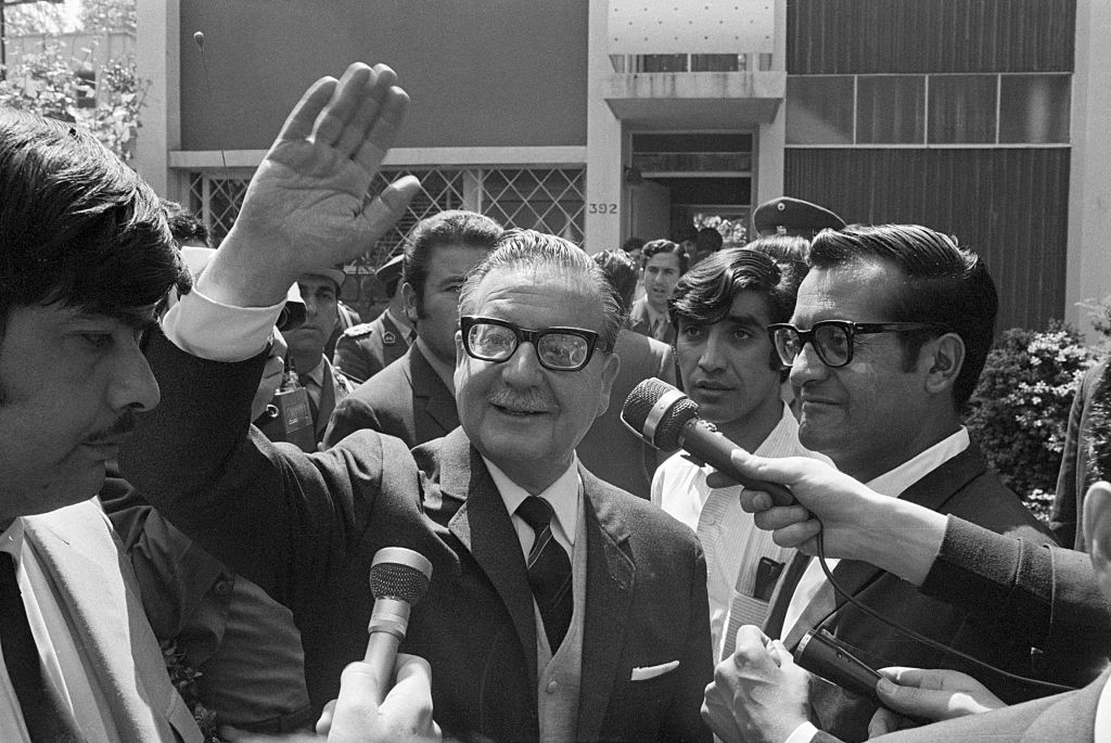 President Allende In Chile