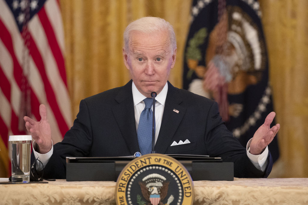 President Biden Holds Meeting On Lowering Prices For Working Families