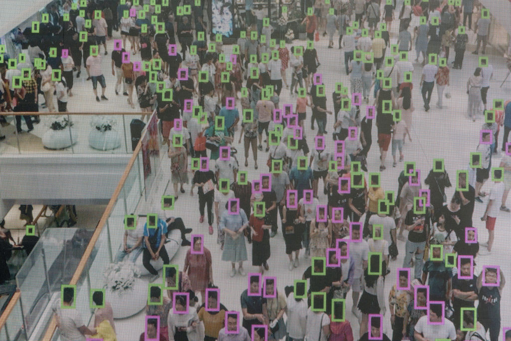 Displays Inside the World AI Conference