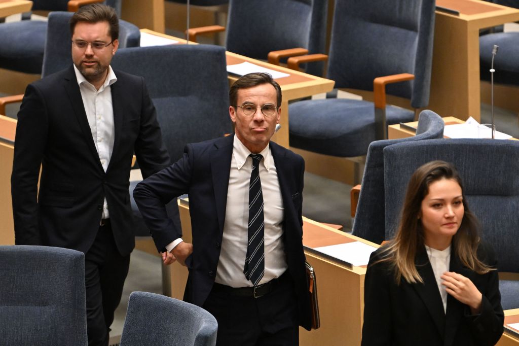 SWEDEN-POLITICS-VOTE-GOVERNMENT