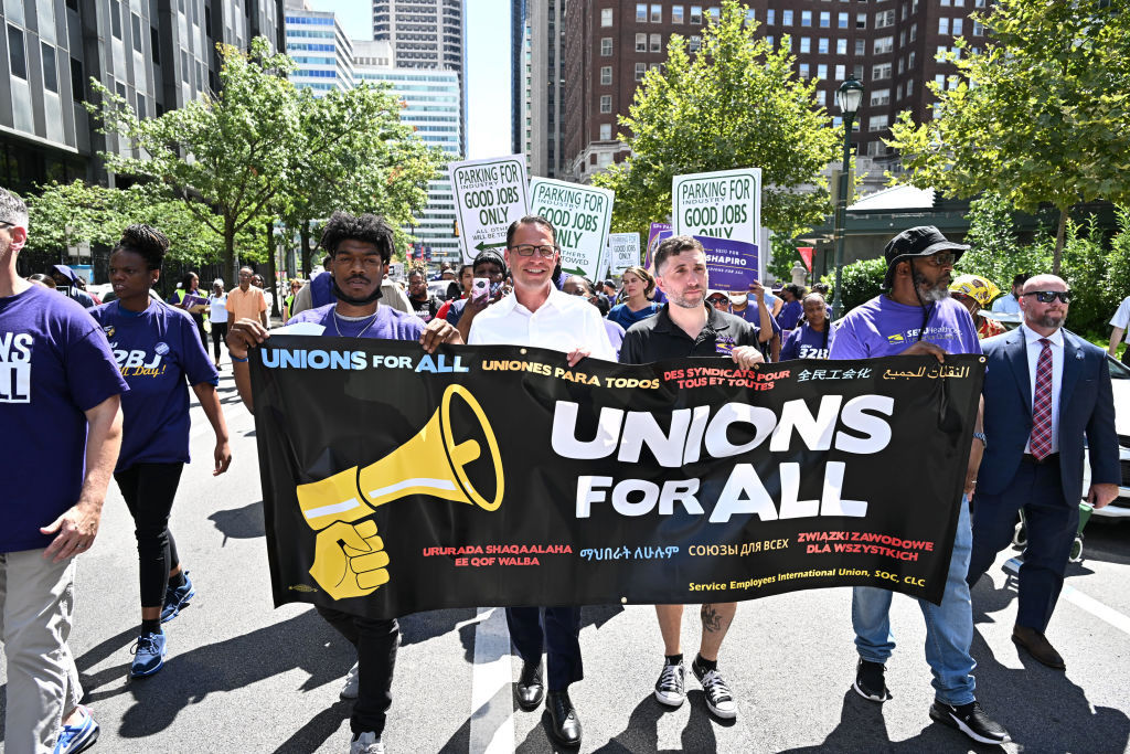 Pennsylvania Essential Workers Call For Unions For All With Attorney General Josh Shapiro