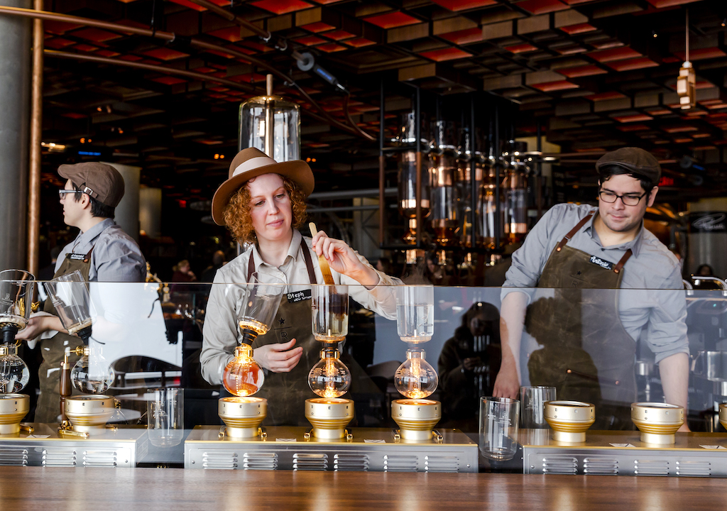 Starbucks Goes Upscale With Roastery In Wall Street's Backyard