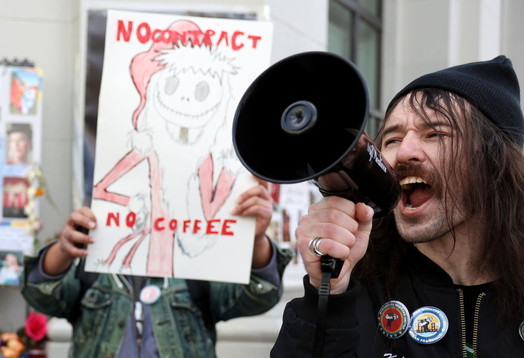 Union Representing Starbucks Workers Organizes National Strike