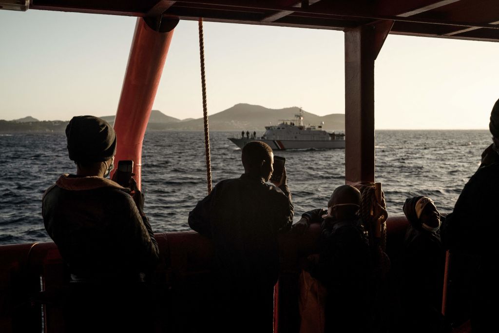 FRANCE-ITALY-MIGRANTS