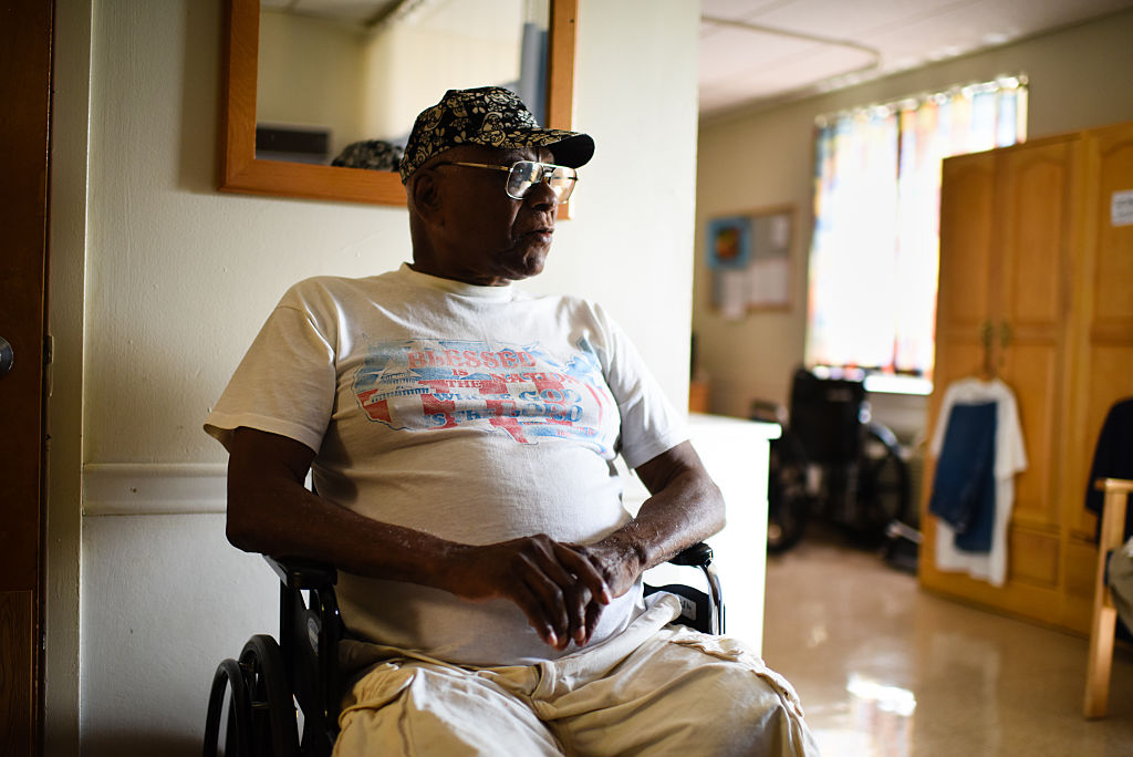DC is being sued by AARP and other advocacy groups for failing to help Medicaid recipients who are eligible and entitled to move out of nursing homes and receive care in their homes. Edward Stith, 87, has been living in the Transitions Nursing Facility in