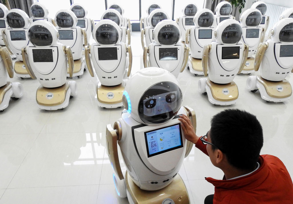 CHINA-TECHNOLOGY-ROBOTS