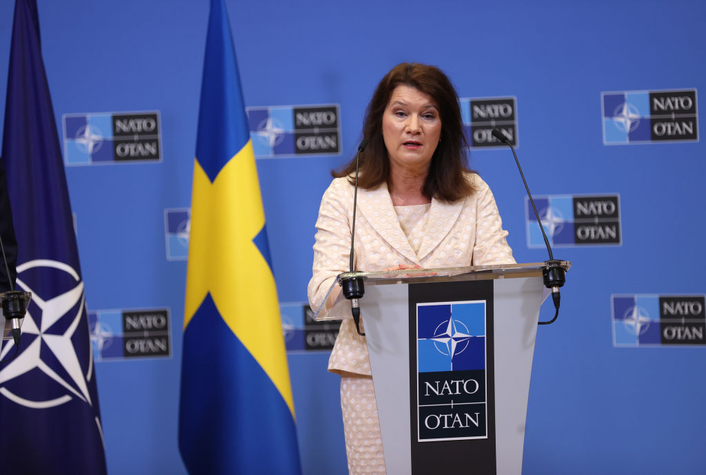 Press conference after the signature of the accession protocols of Finland and Sweden