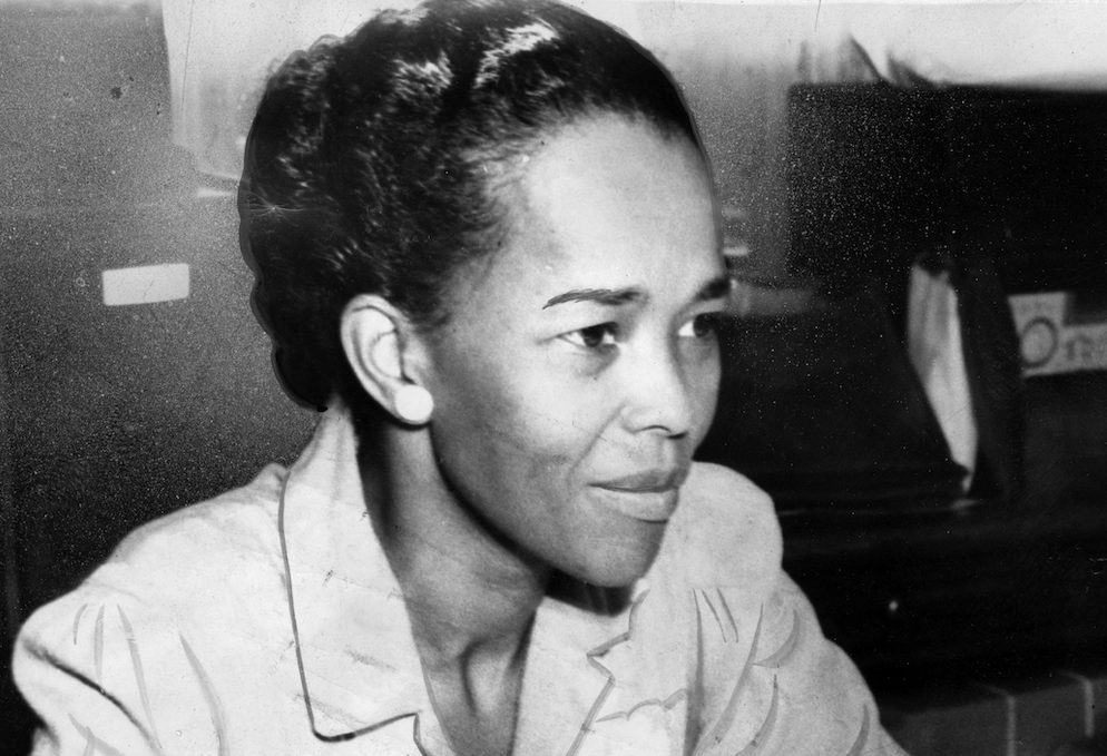 Portrait Of NAACP Rep Ella Baker