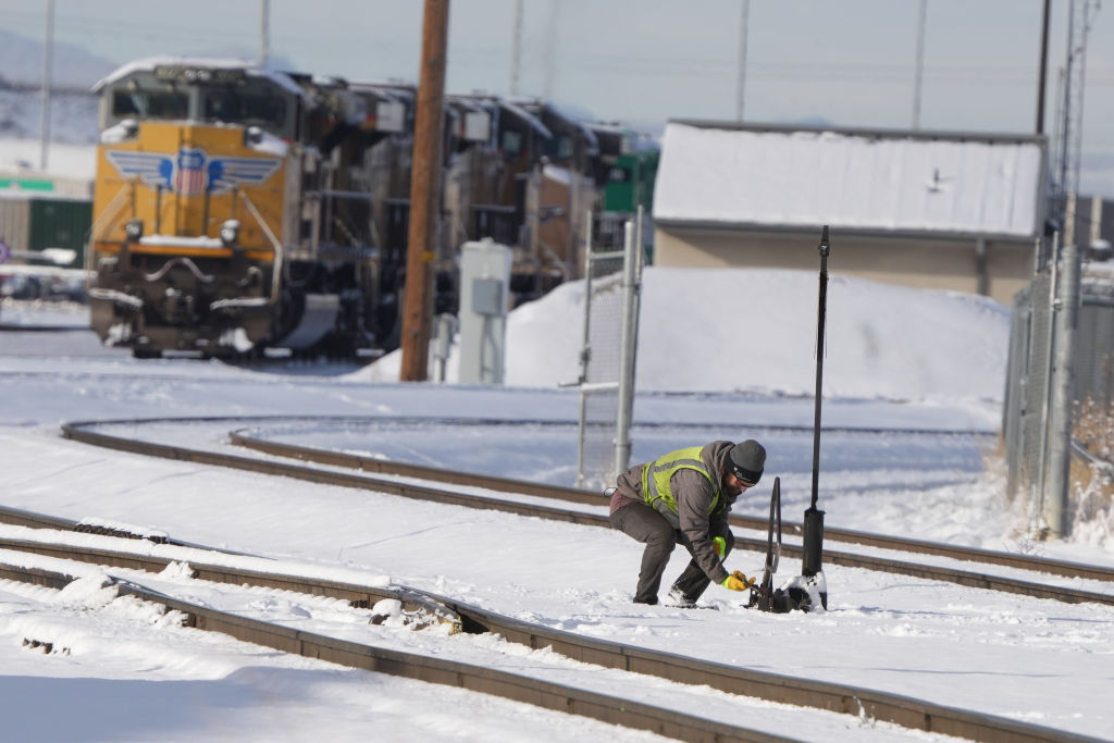 Union Pacific Rail Terminals As Strike Threat Averted After Senate Votes To Impose Labor Deal
