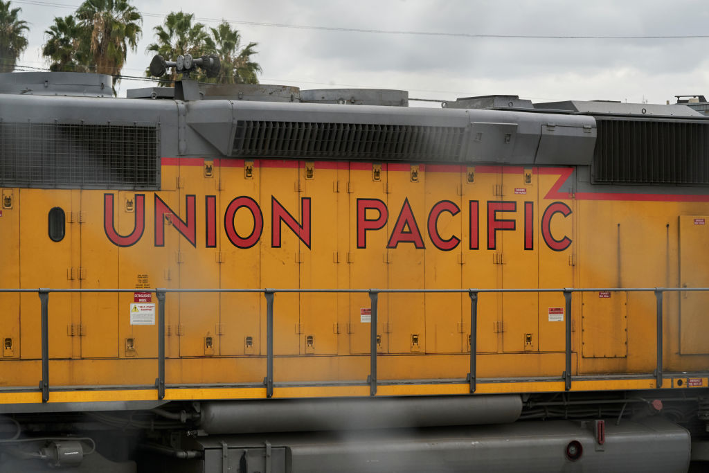 Union Pacific Terminal As Rail Strike Threat Averted After Senate Votes To Impose Labor Deal