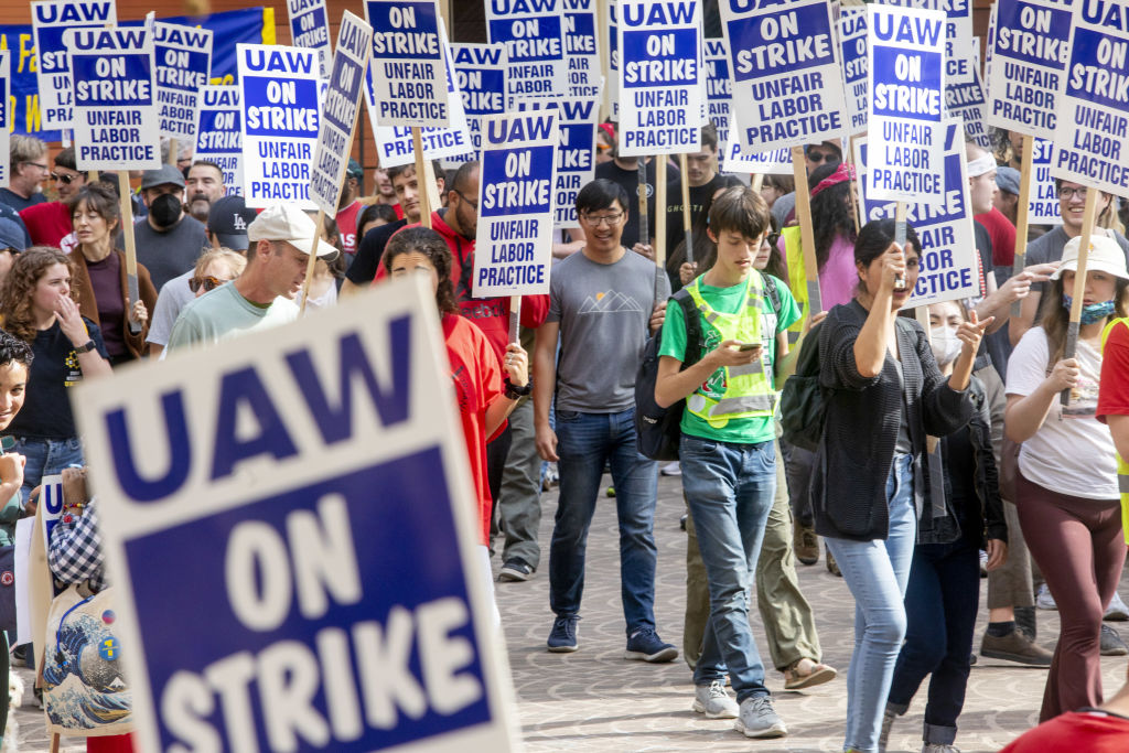 Academic Workers Strike At University Of California Los Angeles