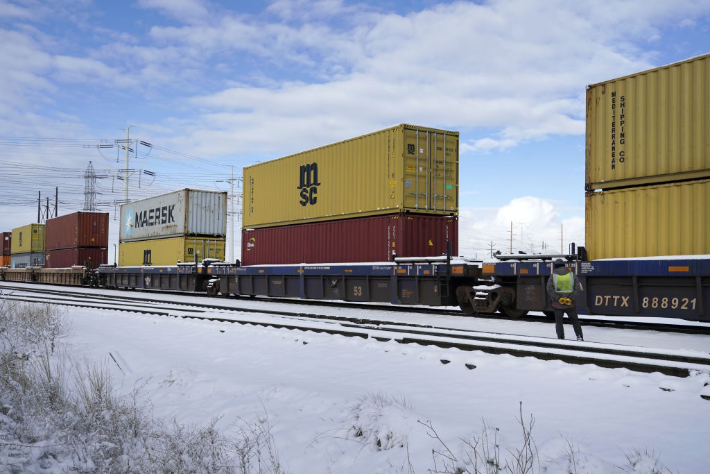 Union Pacific Rail Terminals As Strike Threat Averted After Senate Votes To Impose Labor Deal