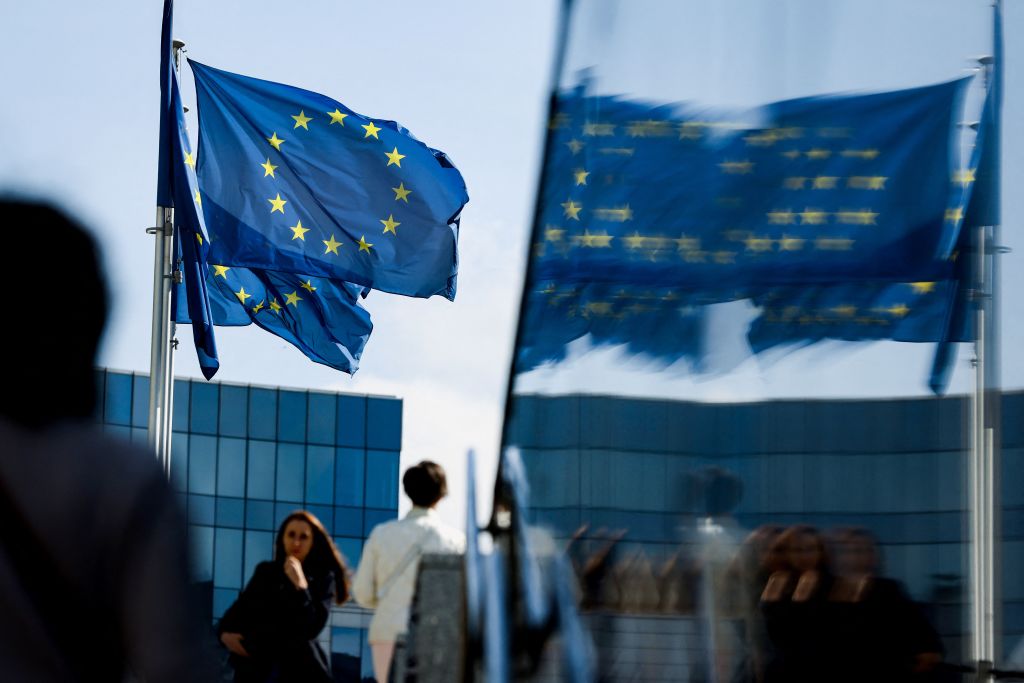 BELGIUM-EU-FEATURE-FLAG