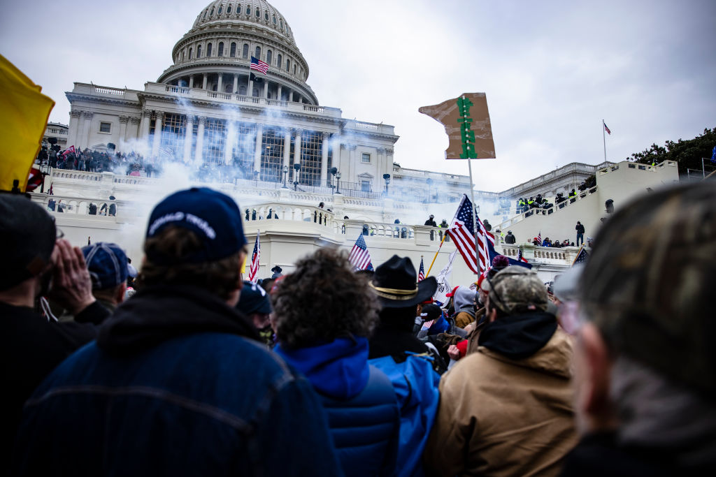 Trump Supporters Hold "Stop The Steal" Rally In DC Amid Ratification Of Presidential Election