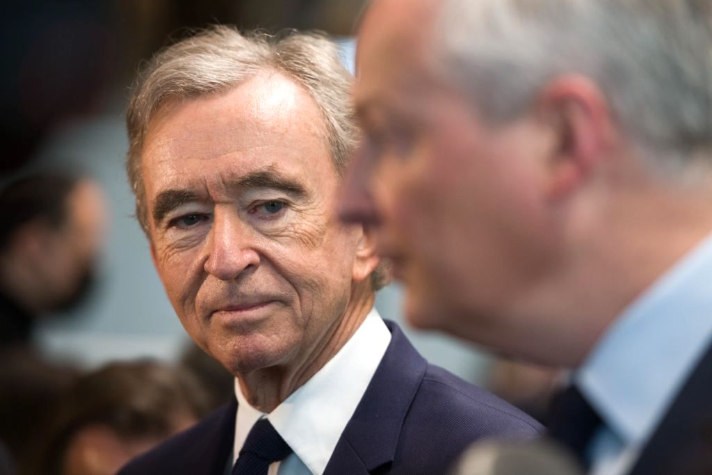 LMVH Chairman Bernard Arnault Inaugurates The Atelier Louis Vuitton de Vendome
