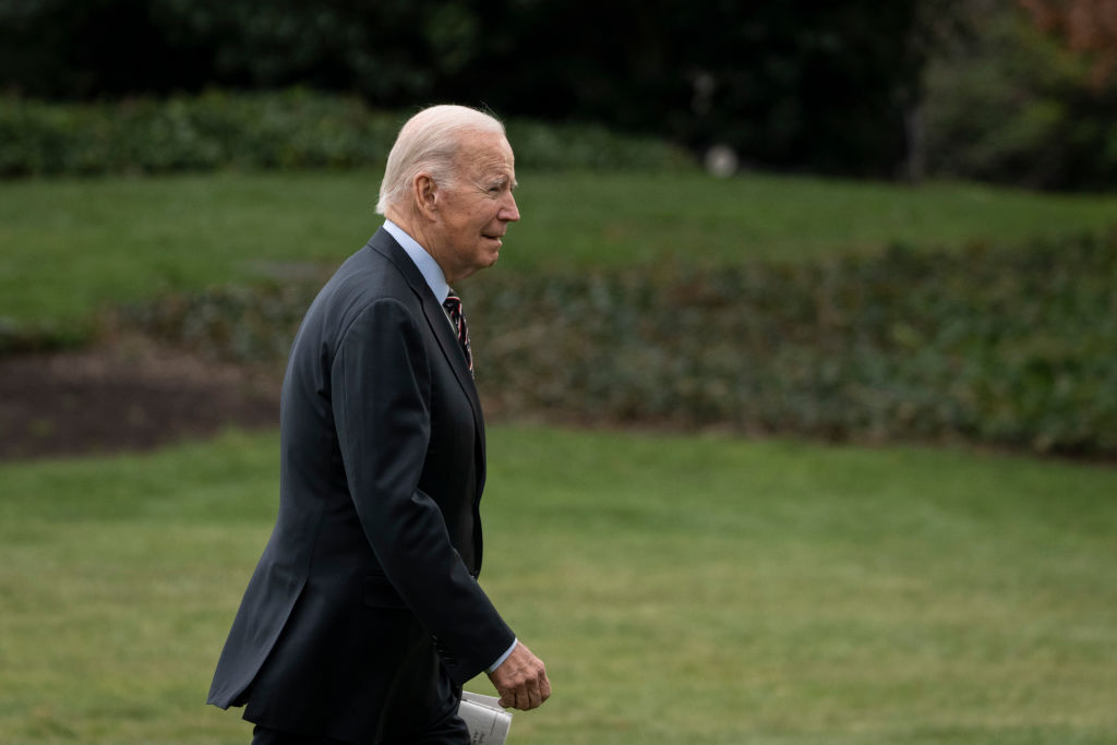 President Biden Arrives At The White House From Delaware