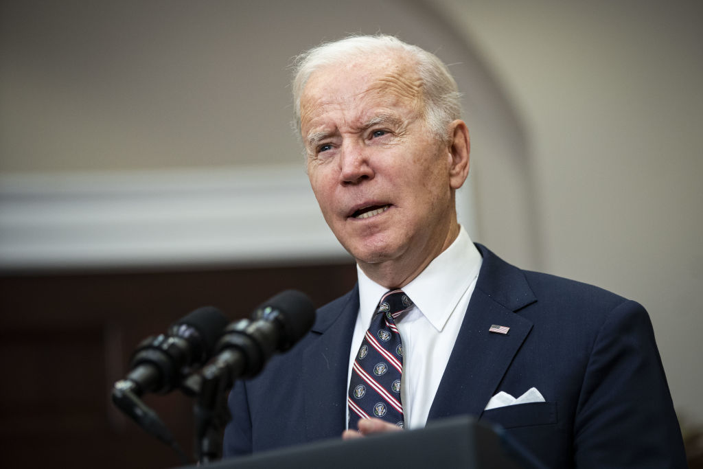 President Biden Delivers Remarks On Counterterrorism Operation In Northwest Syria