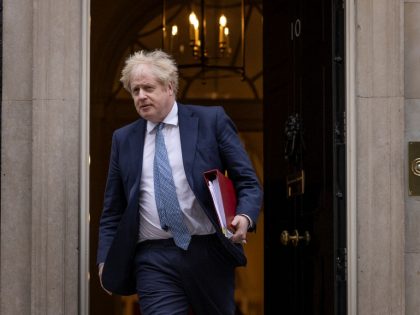 Boris Johnson Attends PMQs