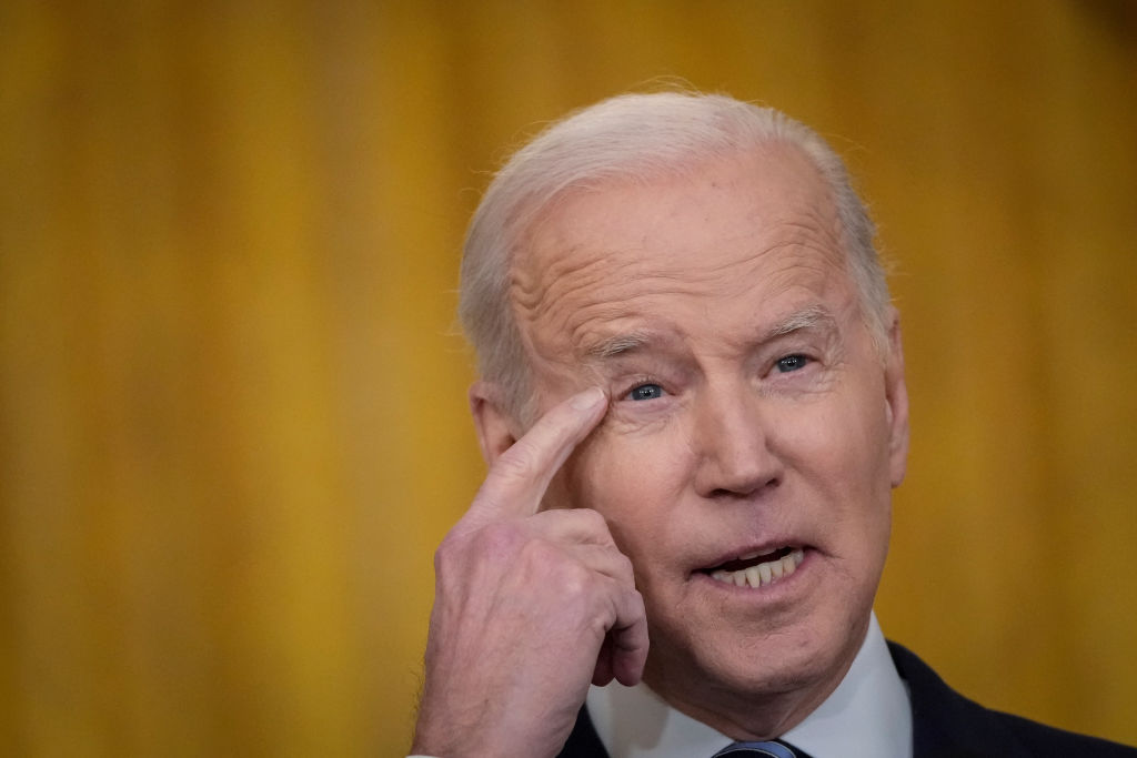 President Biden Delivers Remarks On Russian Invasion Of Ukraine