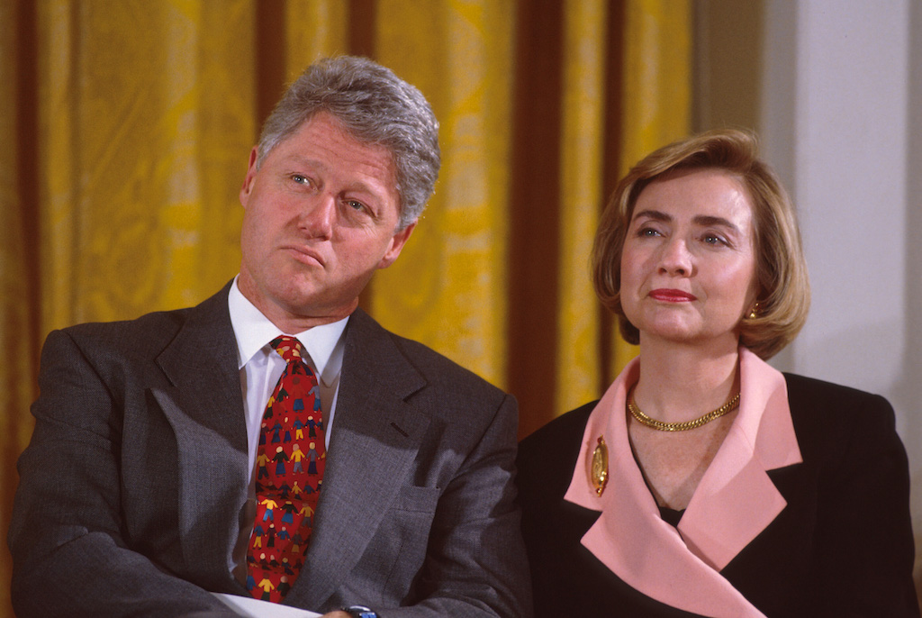 Bill Clinton - Sitting With Hillary