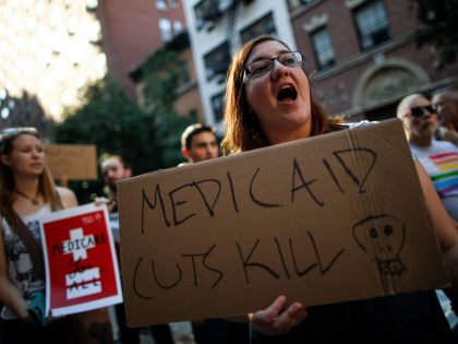 Protestors Rally Against Trumpcare In New York City