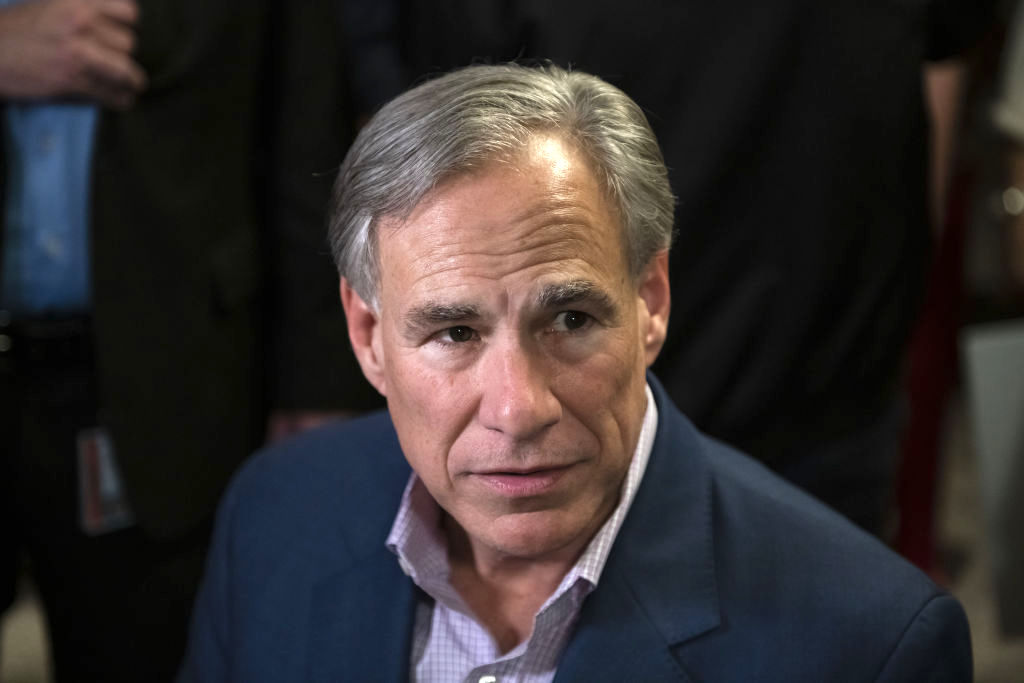 Texas Governor Greg Abbott Holds Get Out The Vote Event