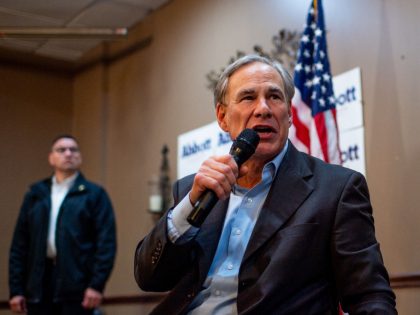 Texas Governor Abbott Campaigns For Reelection In Houston