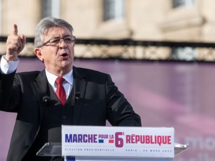 French Presidential Candidate Jean-Luc Melenchon's Rally For The 6th Republic