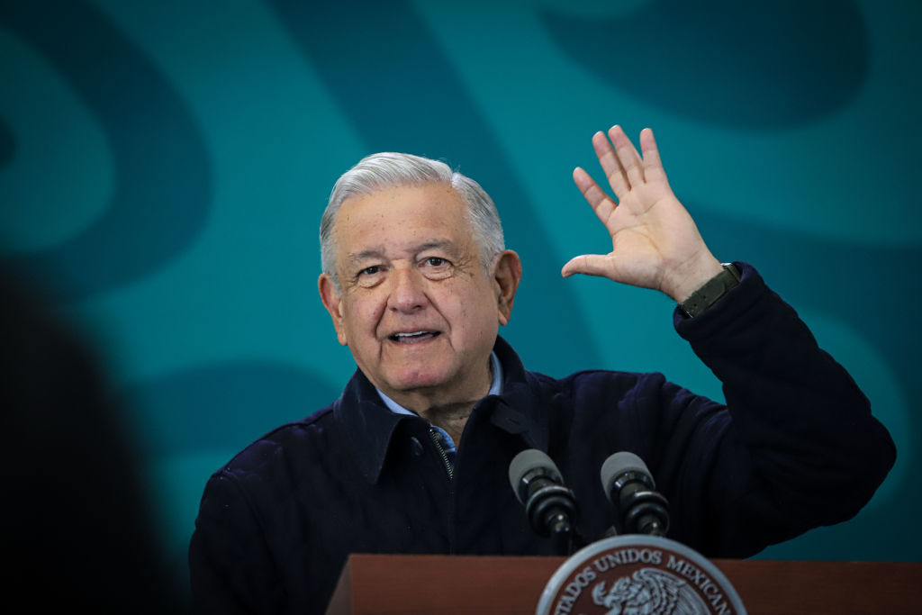 President Lopez Obrador Visits Sonora