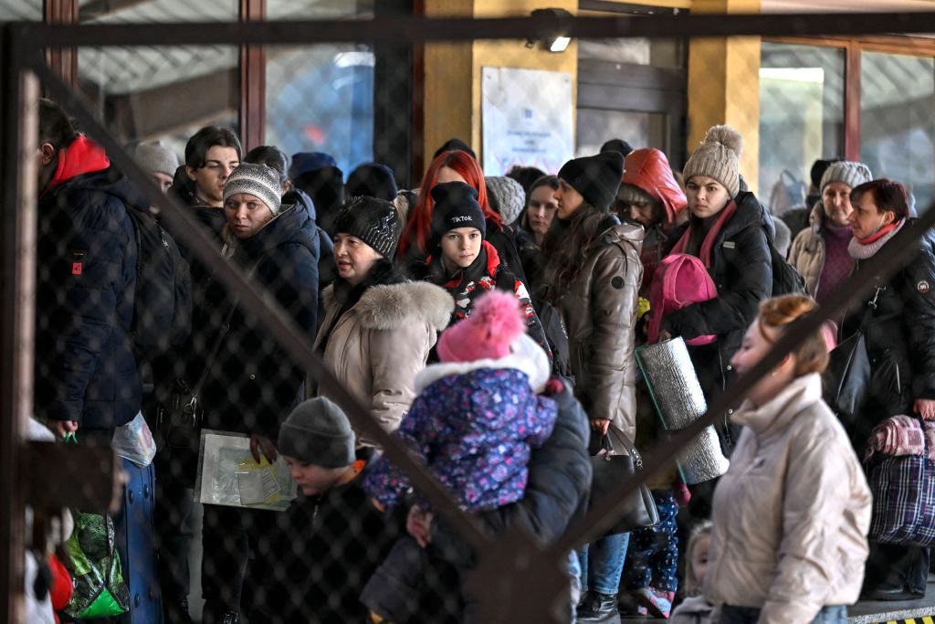 POLAND-UKRAINE-RUSSIA-REFUGEES-CONFLICT