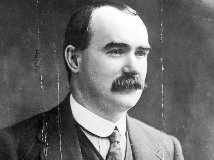 Portrait of James Connolly the Irish Commander