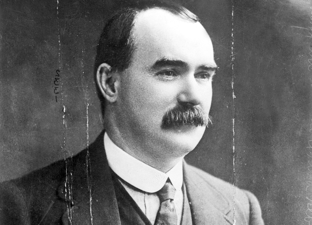Portrait of James Connolly the Irish Commander