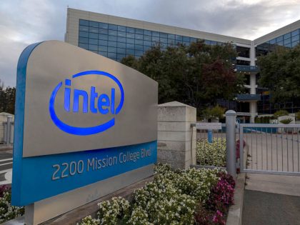 Intel Headquarters Ahead Of Earnings Figures