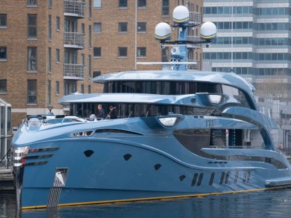 Russian Owned Superyacht Seized In London