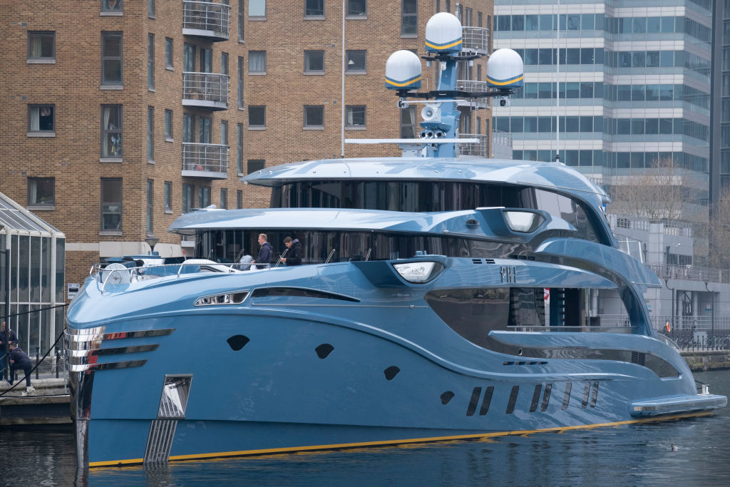 Russian Owned Superyacht Seized In London