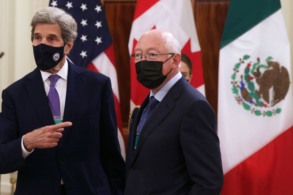 President Biden Meets With Leaders Of Mexico And Canada In The White House