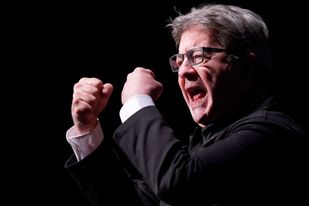 La France Insoumise (LFI) Party Holds A Meeting In Amiens