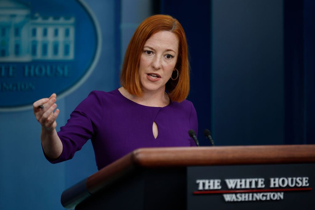 White House Press Secretary Psaki Briefs Media