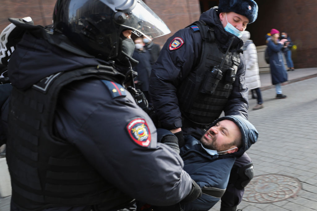Anti-war Protests Take Place In Moscow