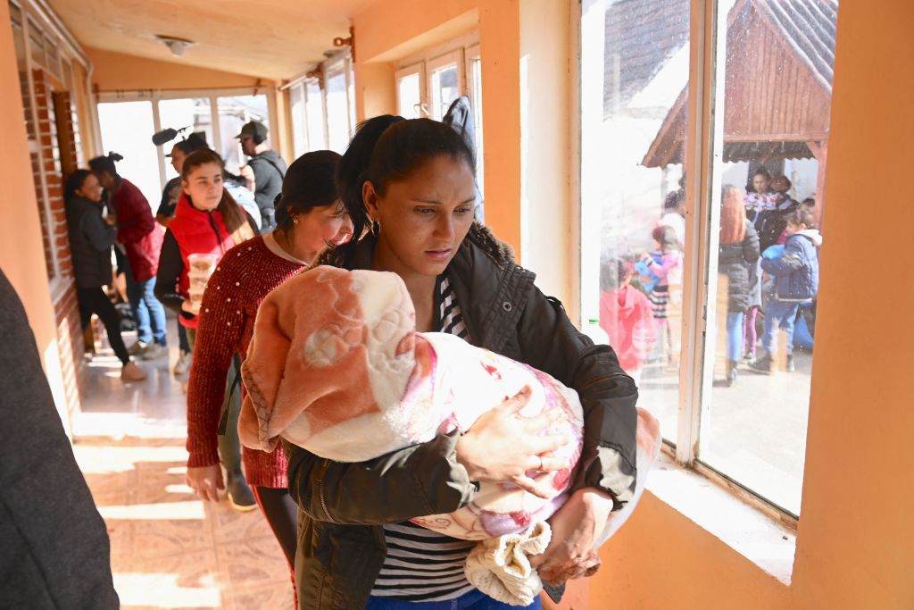 HUNGARY-UKRAINE-RUSSIA-CONFLICT-REFUGEES