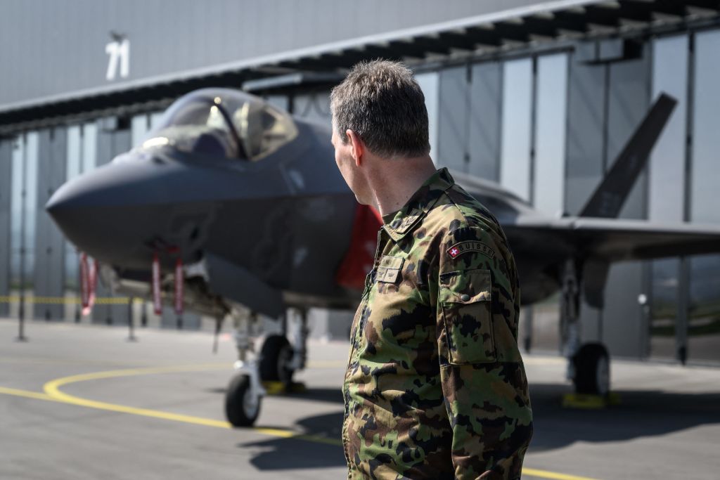 SWITZERLAND-AVIATION-ARMY-WEAPONRY