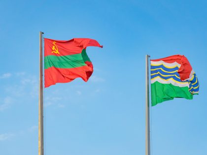 Flag of Tiraspol and Transnistria