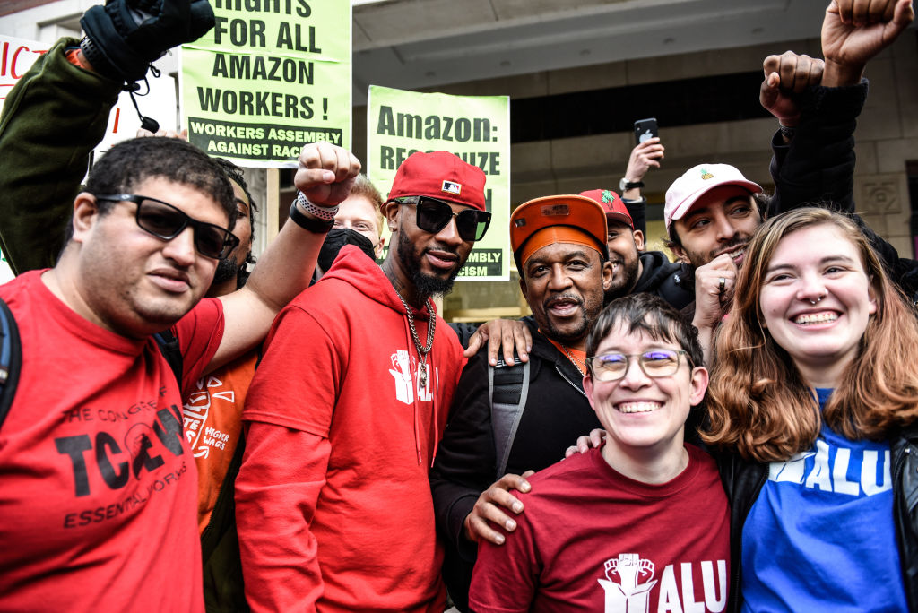 Amazon Pro-Union Votes Lead In New York