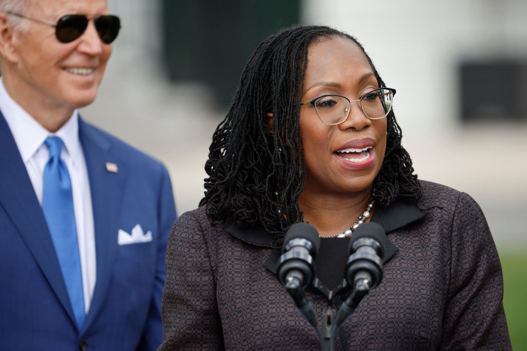 President Biden Delivers Remarks On Ketanji Brown Jackson's Confirmation To Supreme Court