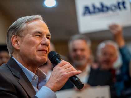 Texas Governor Abbott Campaigns For Reelection In Houston