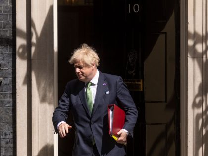 Boris Johnson Attends PMQs